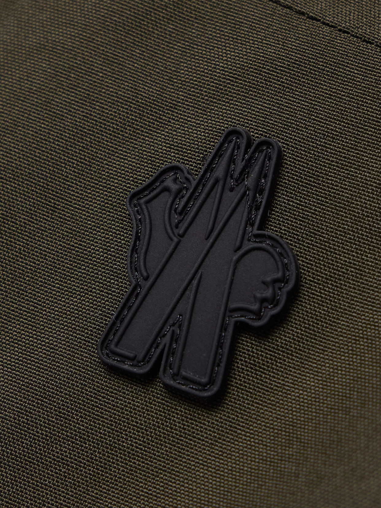 Moncler Bootcut Ski Pants In Green