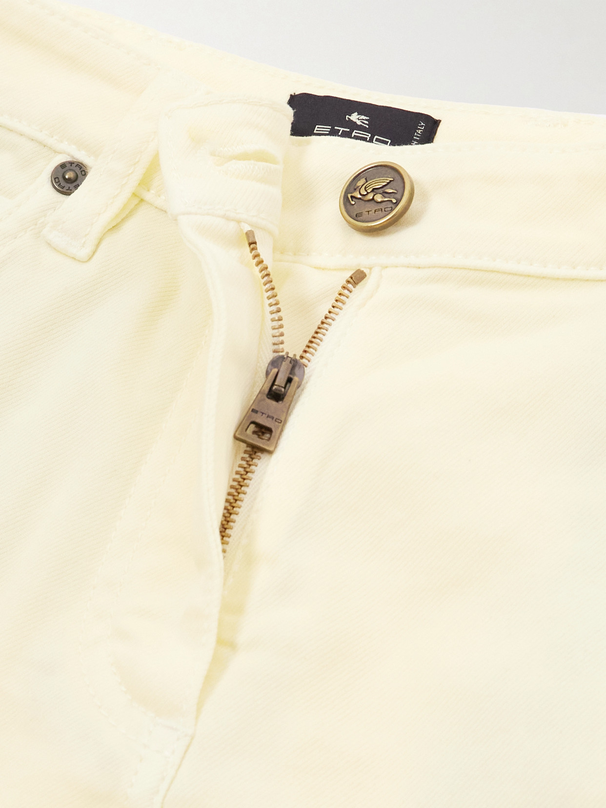 Low-Rise Flared Jeans