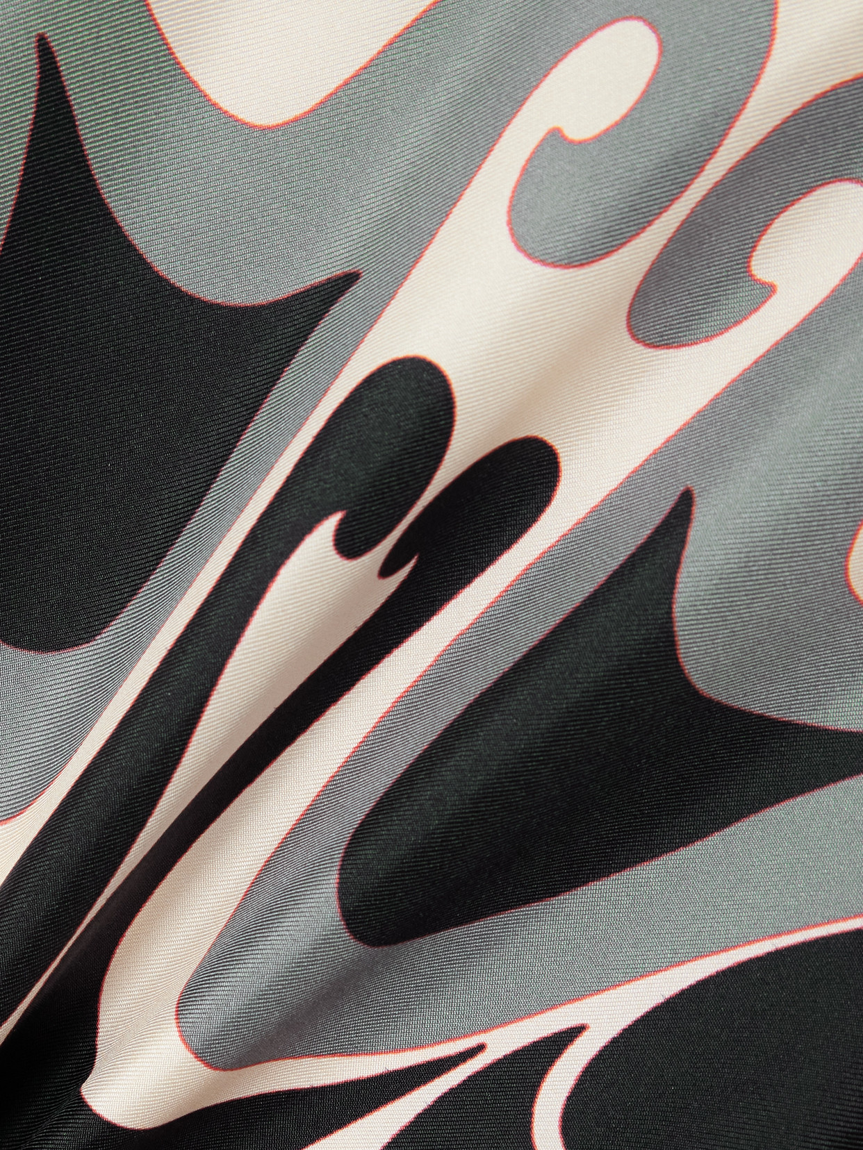 LA DOUBLEJ SILK-TWILL MAXI DRESS 