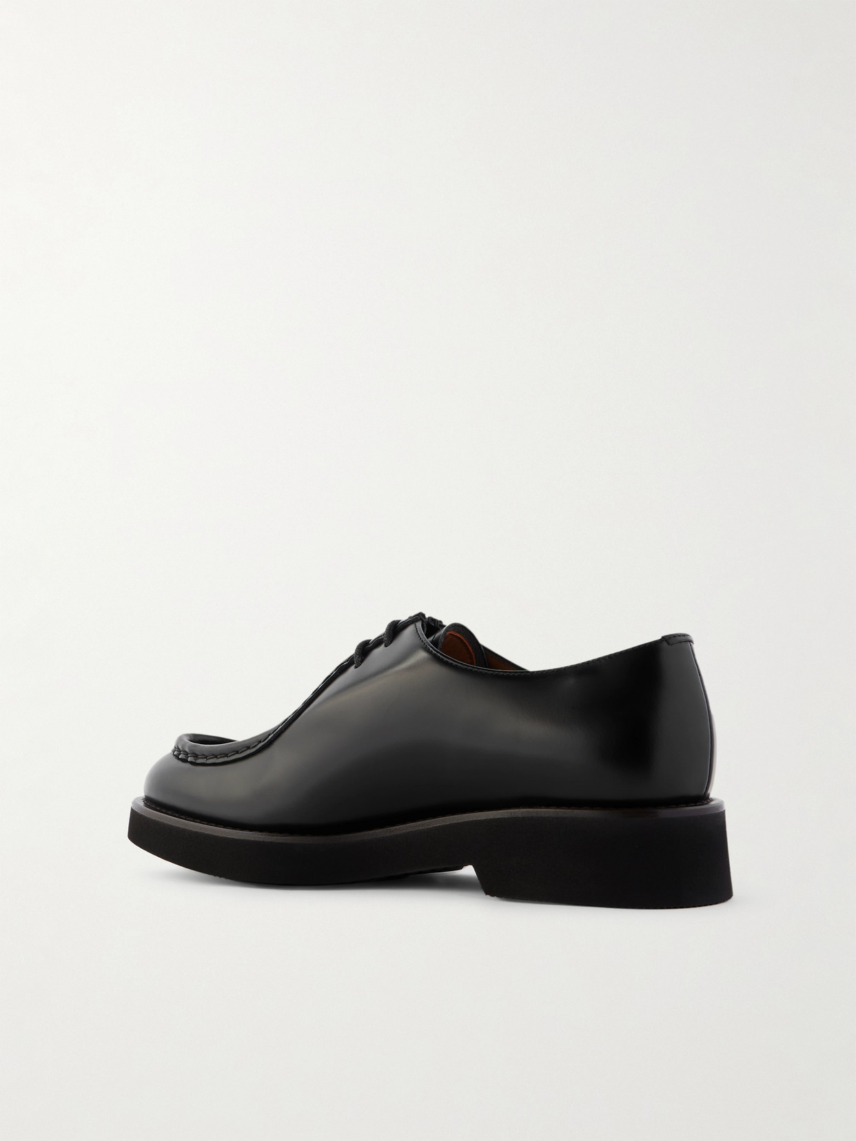 Church's Nelly Glossed-leather Derby Shoes In Black
