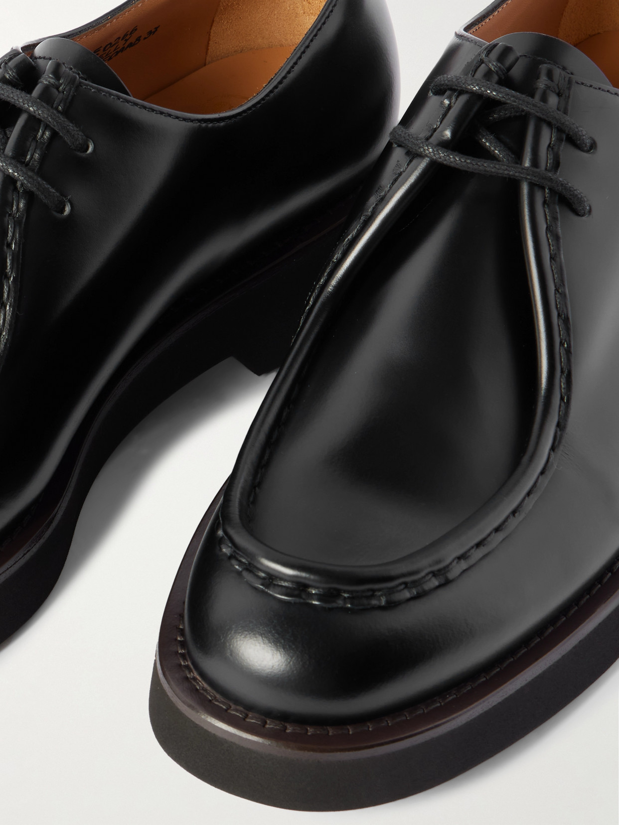 Church's Nelly Glossed-leather Derby Shoes In Black