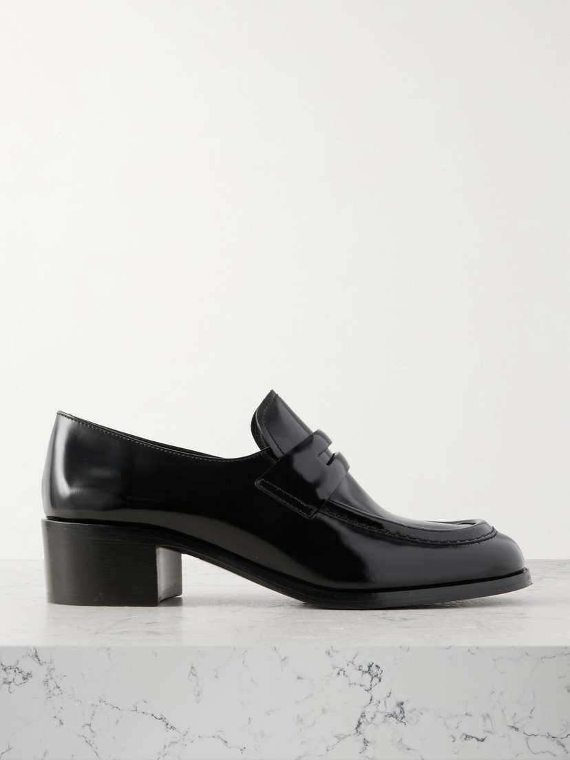 Church's Prudence Glossed-leather Loafers