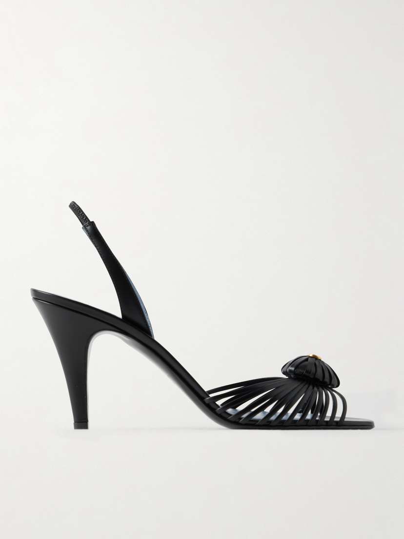 Valentino Garavani Royal 85 Leather Slingback Sandals