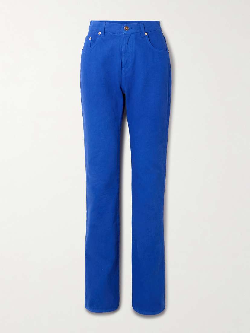 Gabriela Hearst Rey High-rise Straight-leg Recycled Jeans