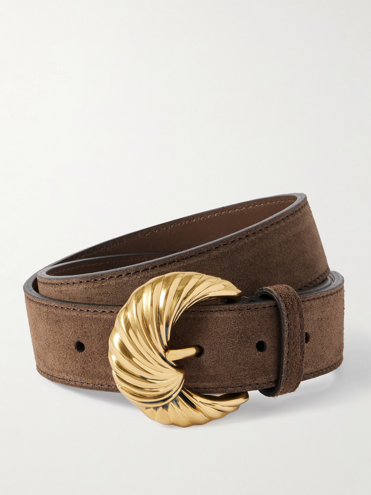 Etro Suede Belt In Brown