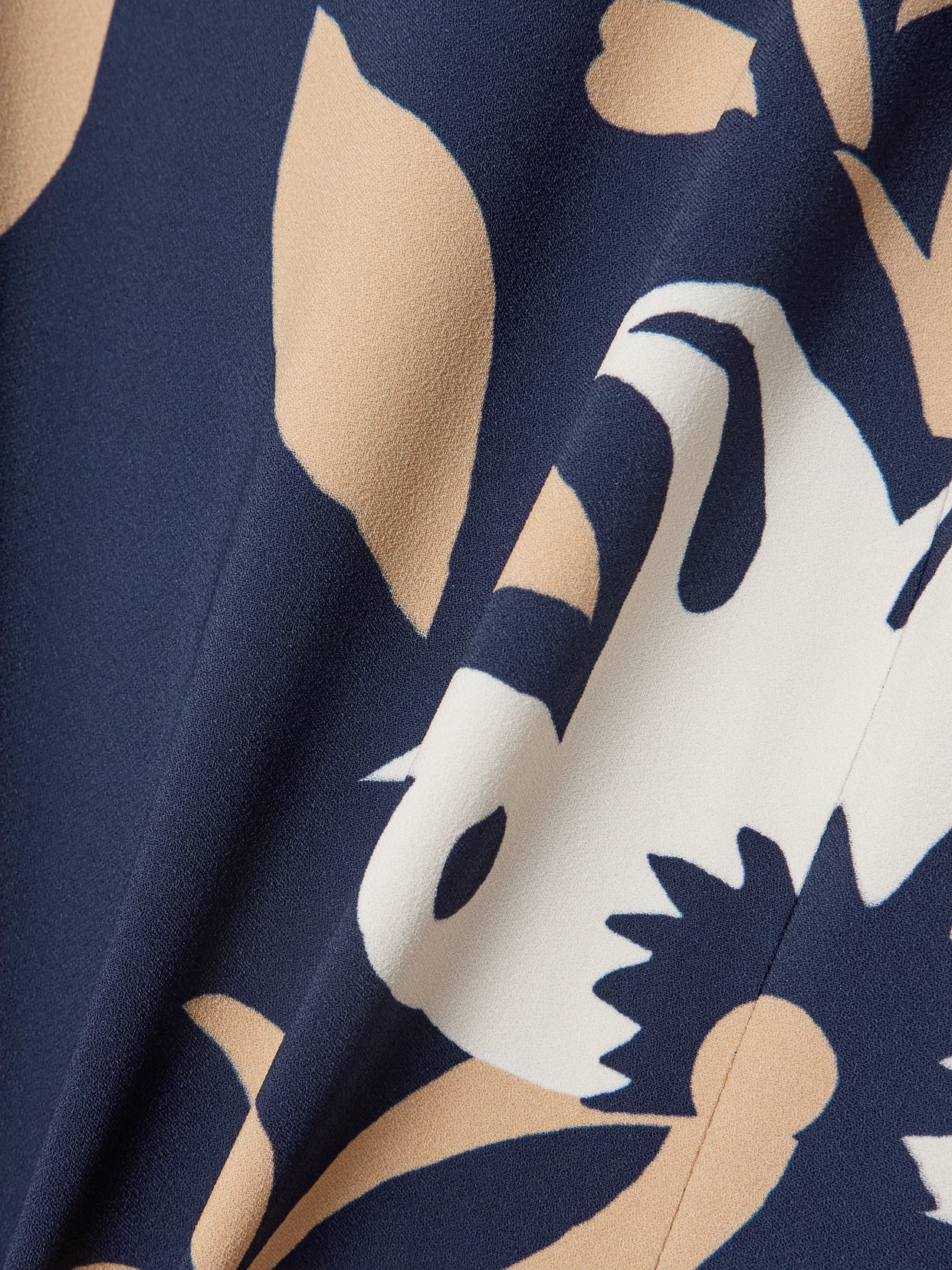 La Doublej Buy Me A Martini Floral-print Crepe Midi Dress In Blue