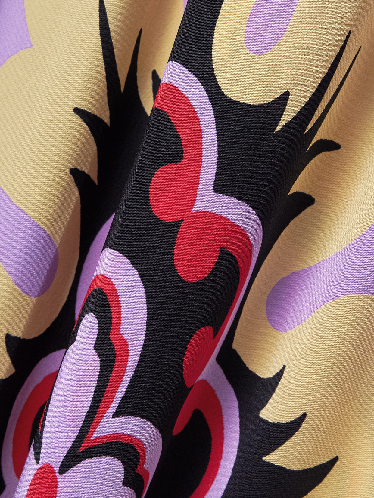 La Doublej Marlene Printed Silk-crepe Maxi Dress