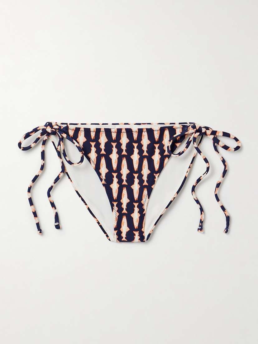La DoubleJ Printed Bikini Briefs