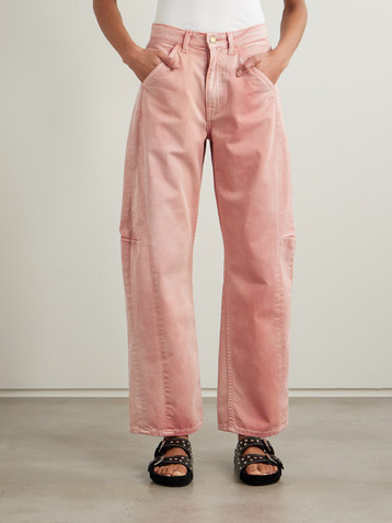 B Sides Lange Lasso high-rise barrel-leg jeans