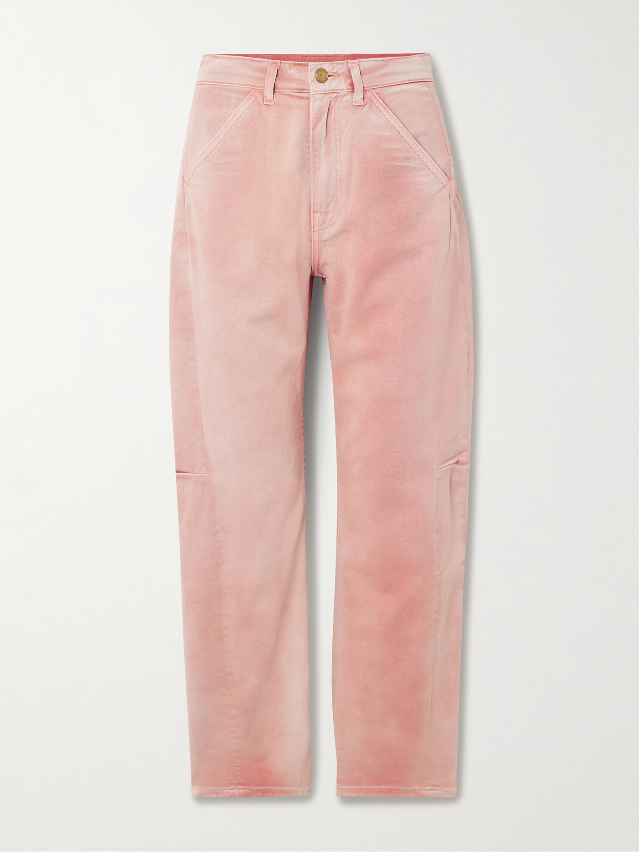 B Sides Lange Lasso High-rise Barrel-leg Jeans