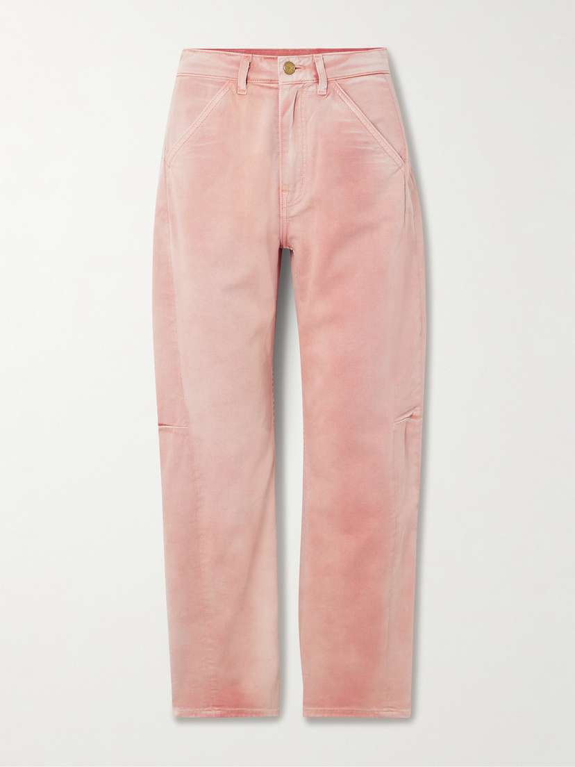 B SIDES Lange Lasso High-rise Barrel-leg Jeans