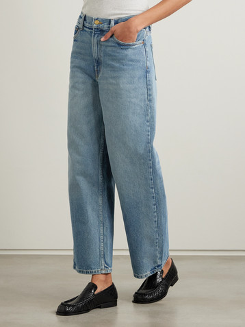B Sides Elissa high-rise wide-leg jeans
