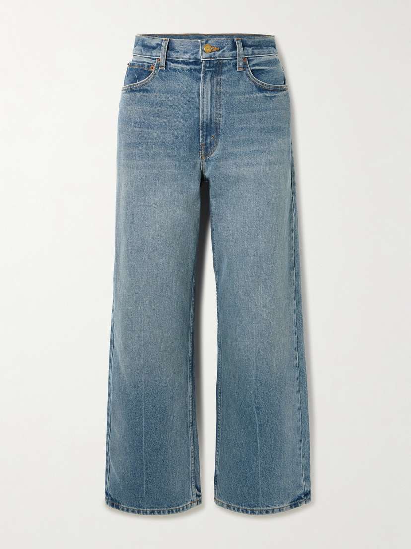 B SIDES Elissa High-rise Wide-leg Jeans