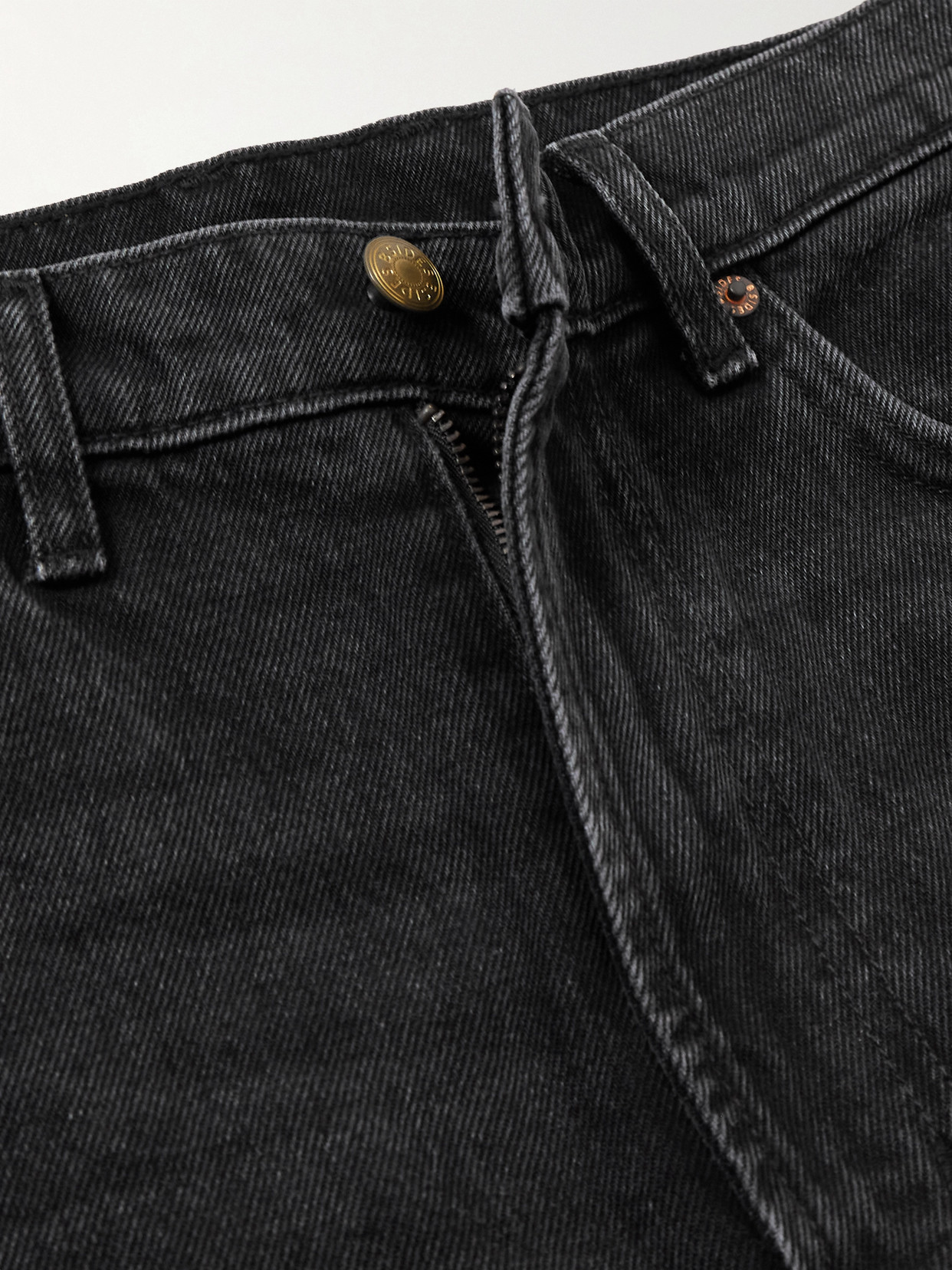 B Sides Plein High-rise Straight-leg Jeans