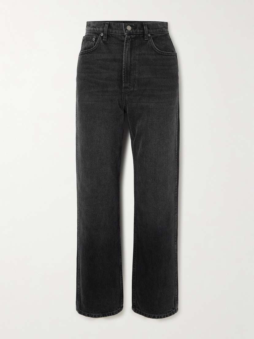 B SIDES Plein High-rise Straight-leg Jeans