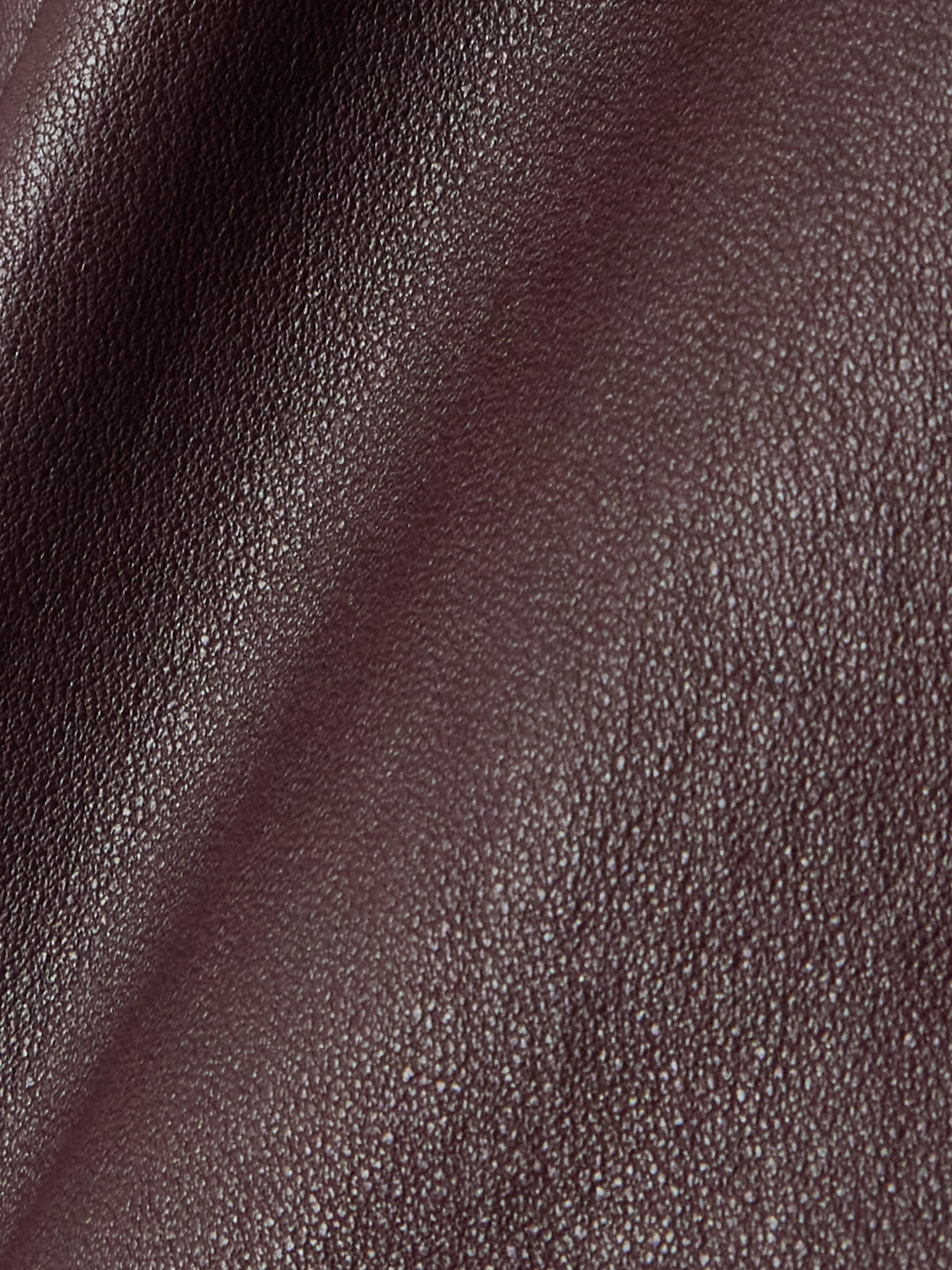 Stouls Laurent Leather Flared Pants In Metallic