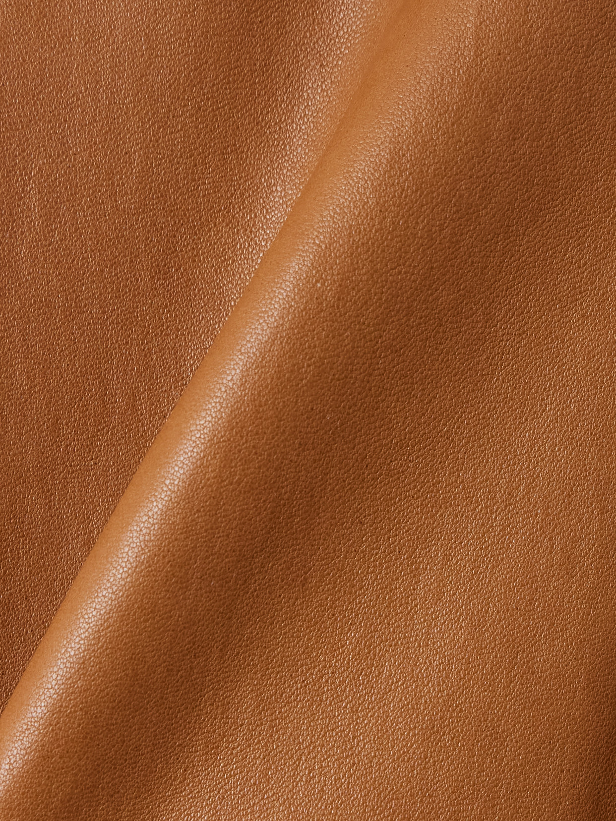 STOULS MILA PANELED LEATHER MINI SKIRT