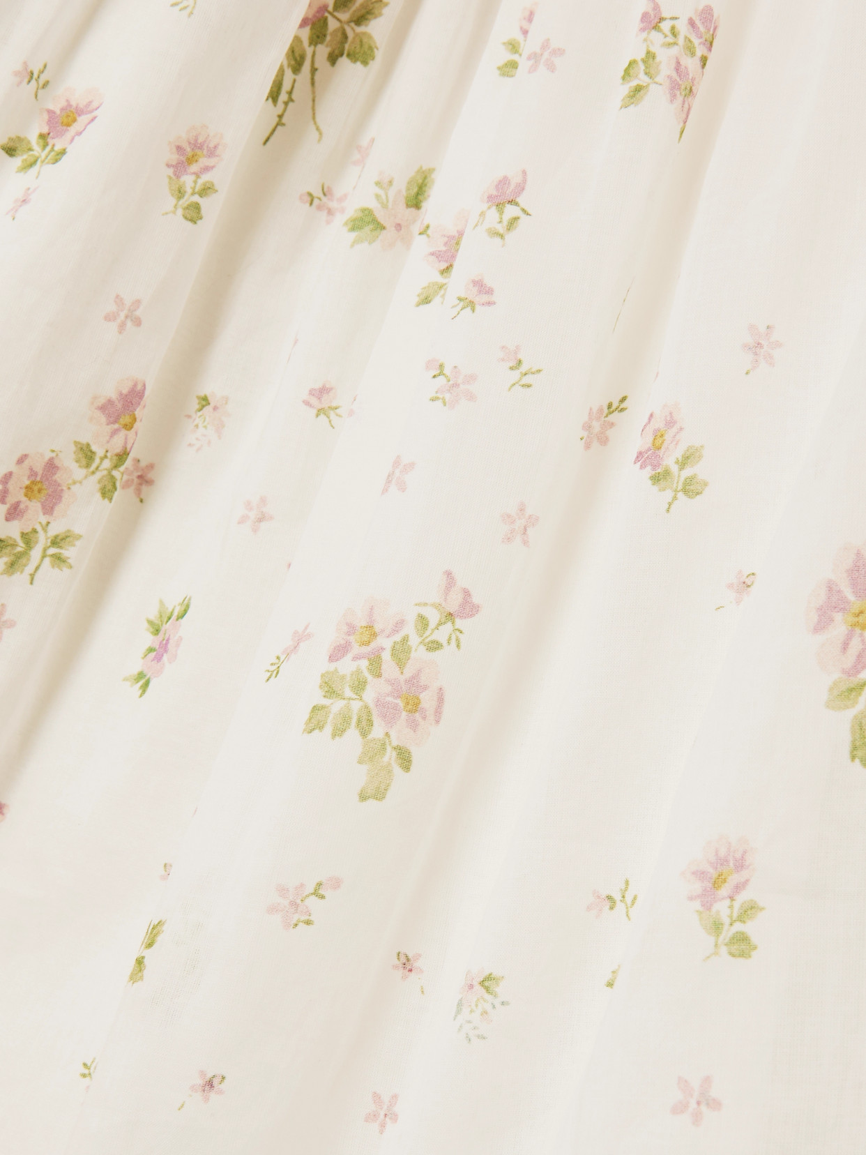 Chloé Ruffled Floral-print Cotton-voile Mini Dress
