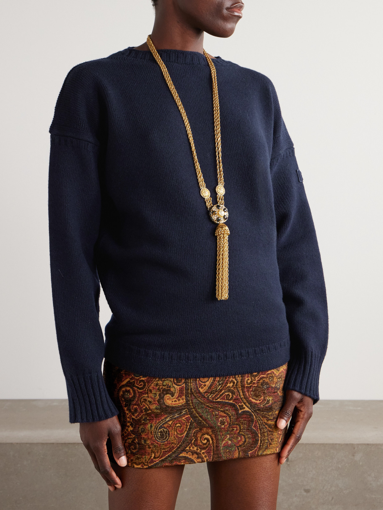 Chloé Wool And Cashmere-blend Sweater