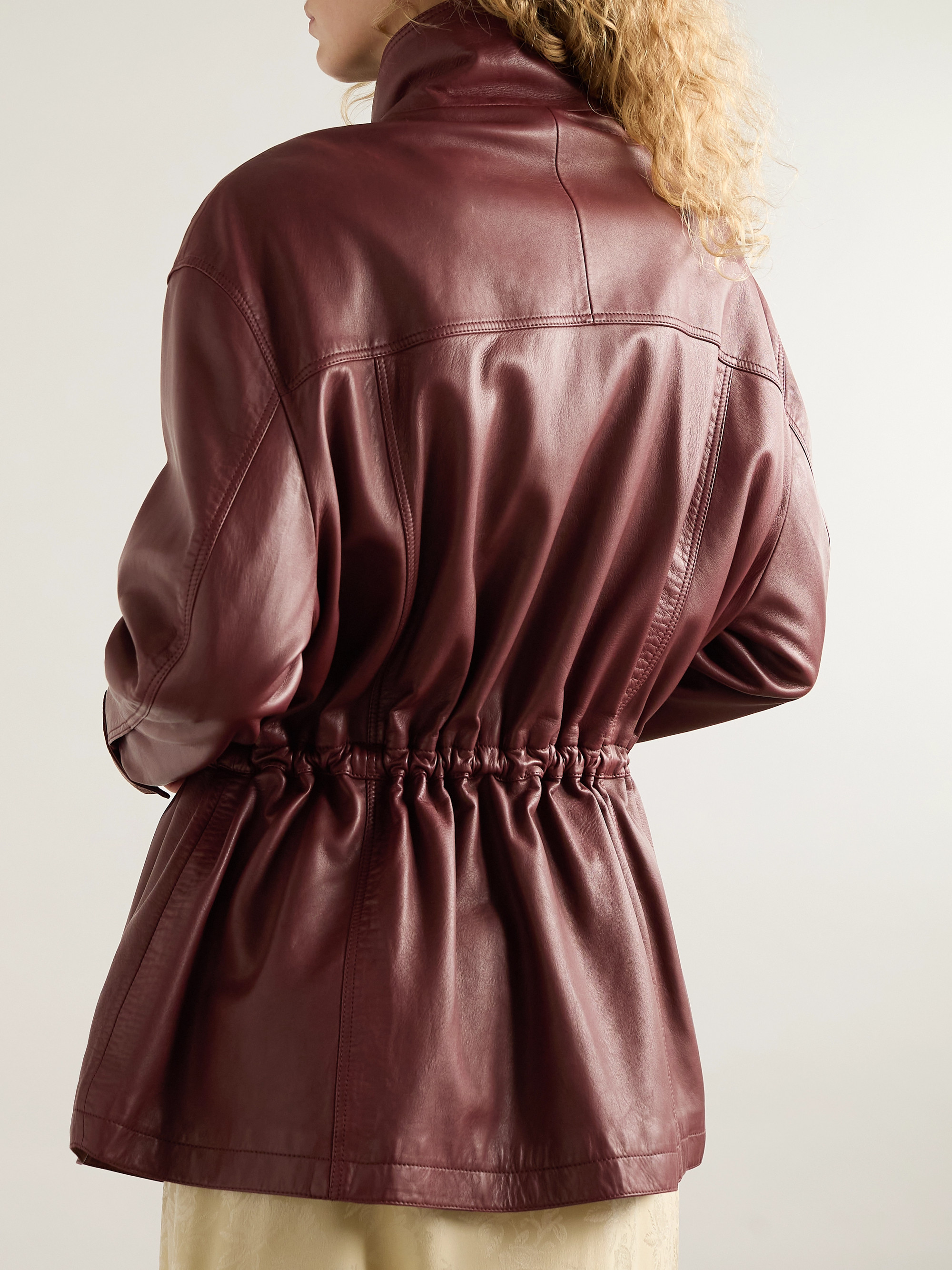 Chloé - Leather jacket | Plush