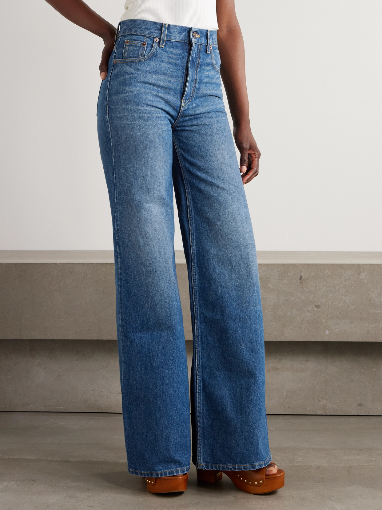 Chloé - High-Rise Wide- Leg