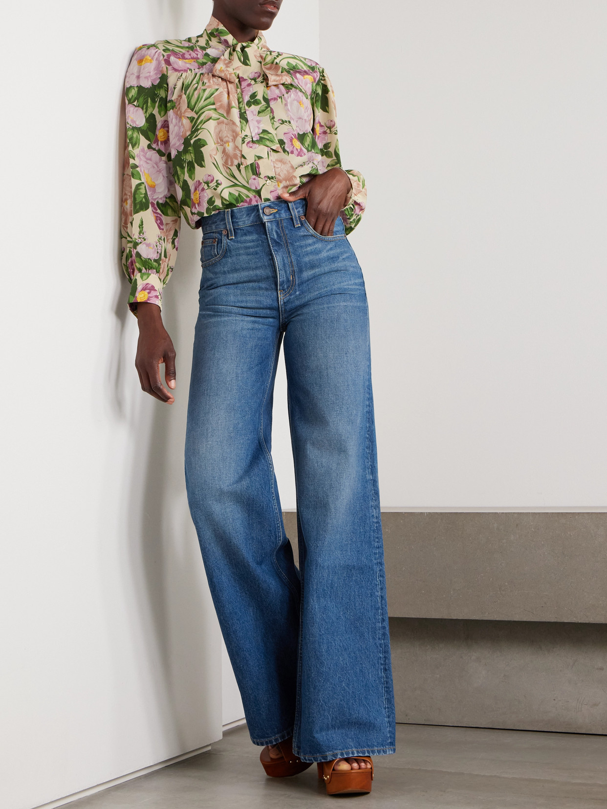 Chloé - High-Rise Wide- Leg