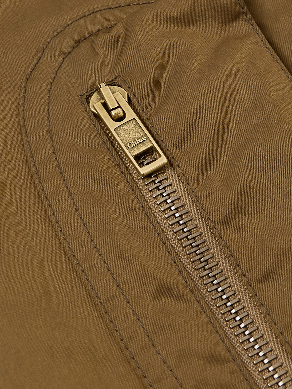 Chloé Women Nylon Bomber Jacket