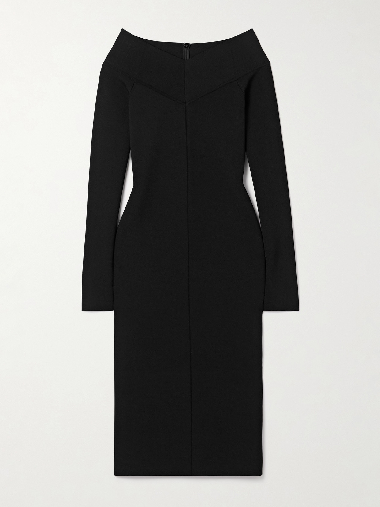 Stella Mccartney Off-the-shoulder Knitted Dress