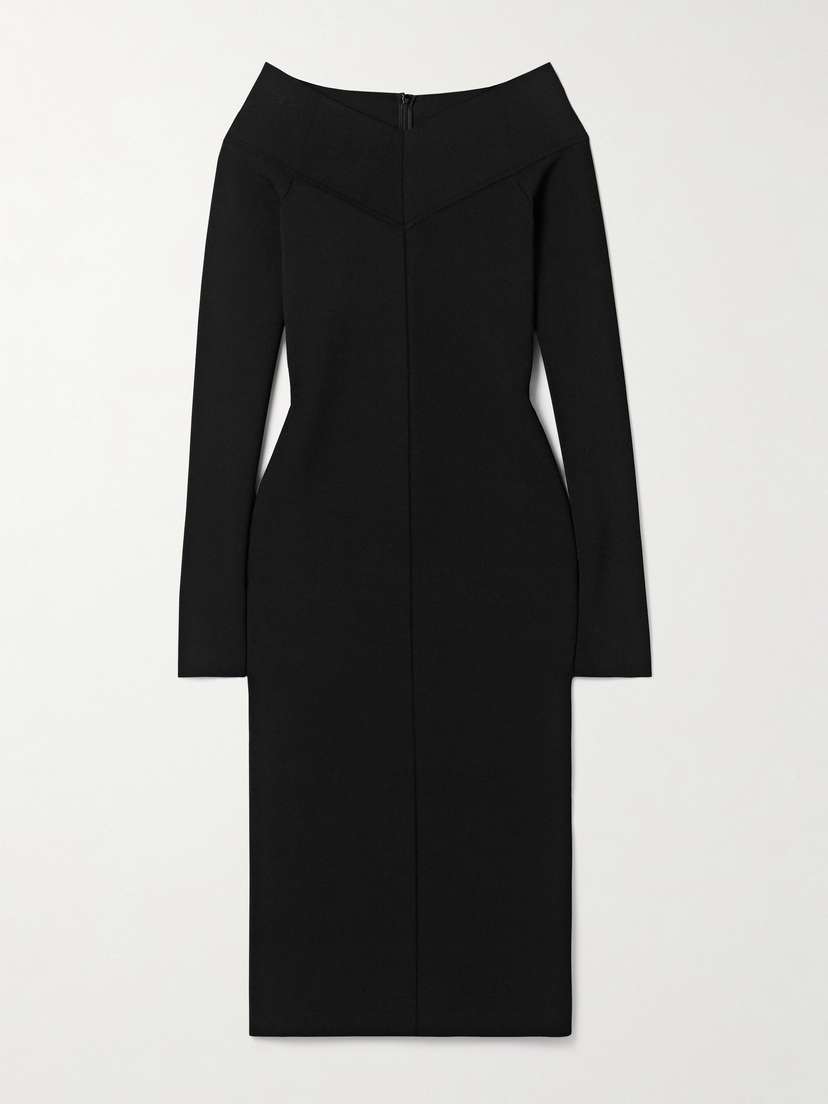 Stella McCartney Off-the-shoulder Knitted Dress