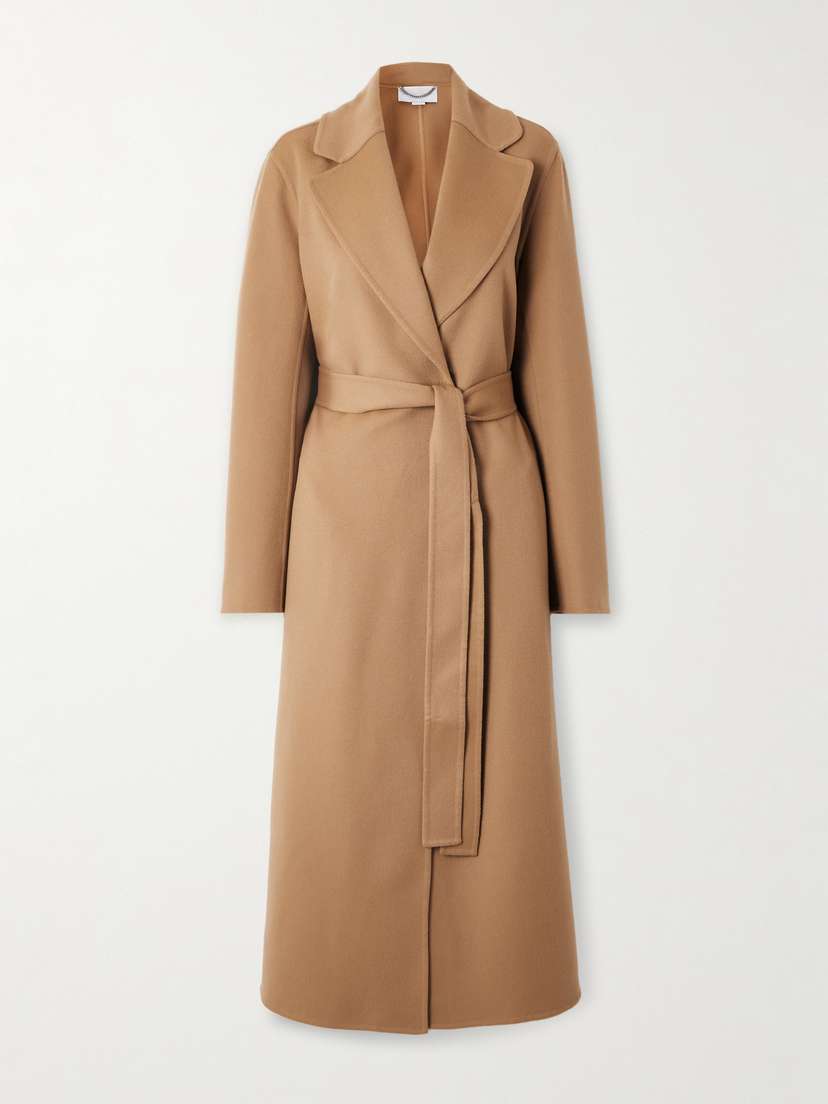 Stella McCartney Belted Wool Coat