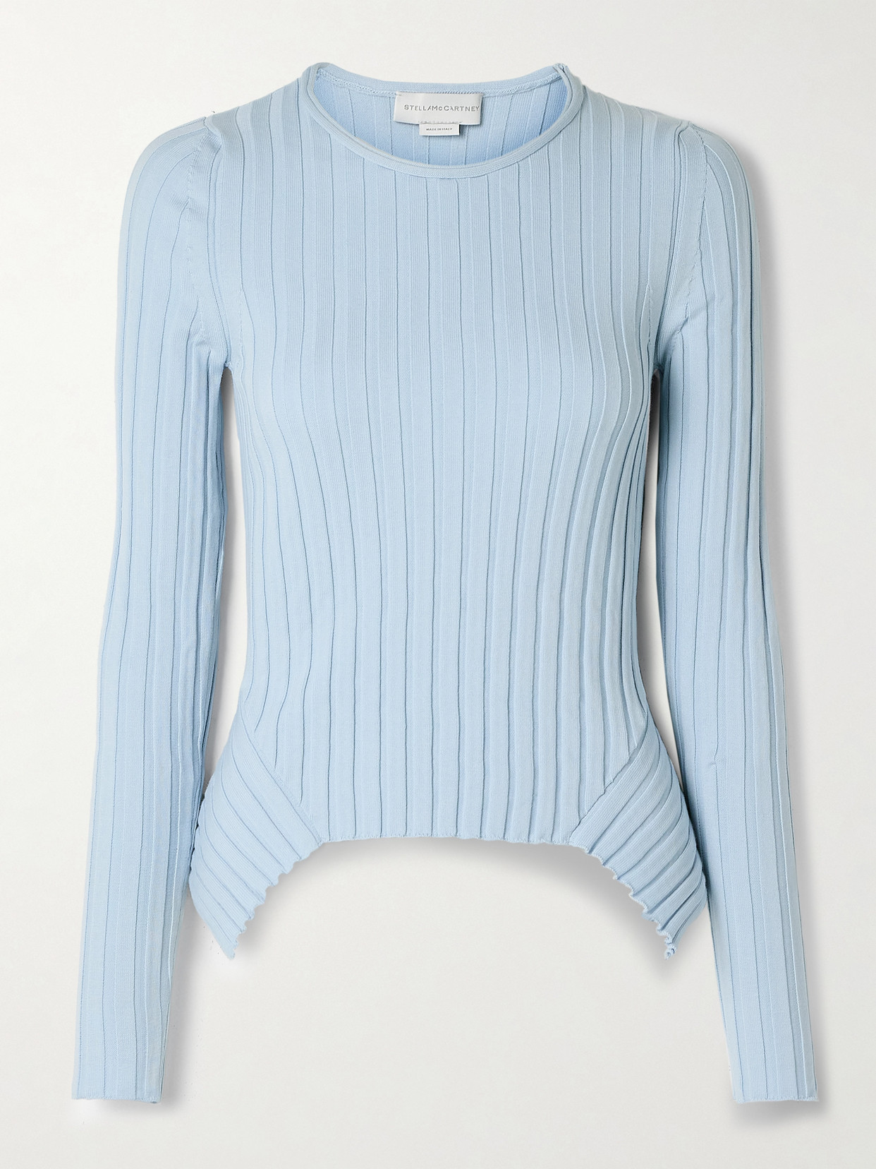 Stella Mccartney Ribbed Cotton Top