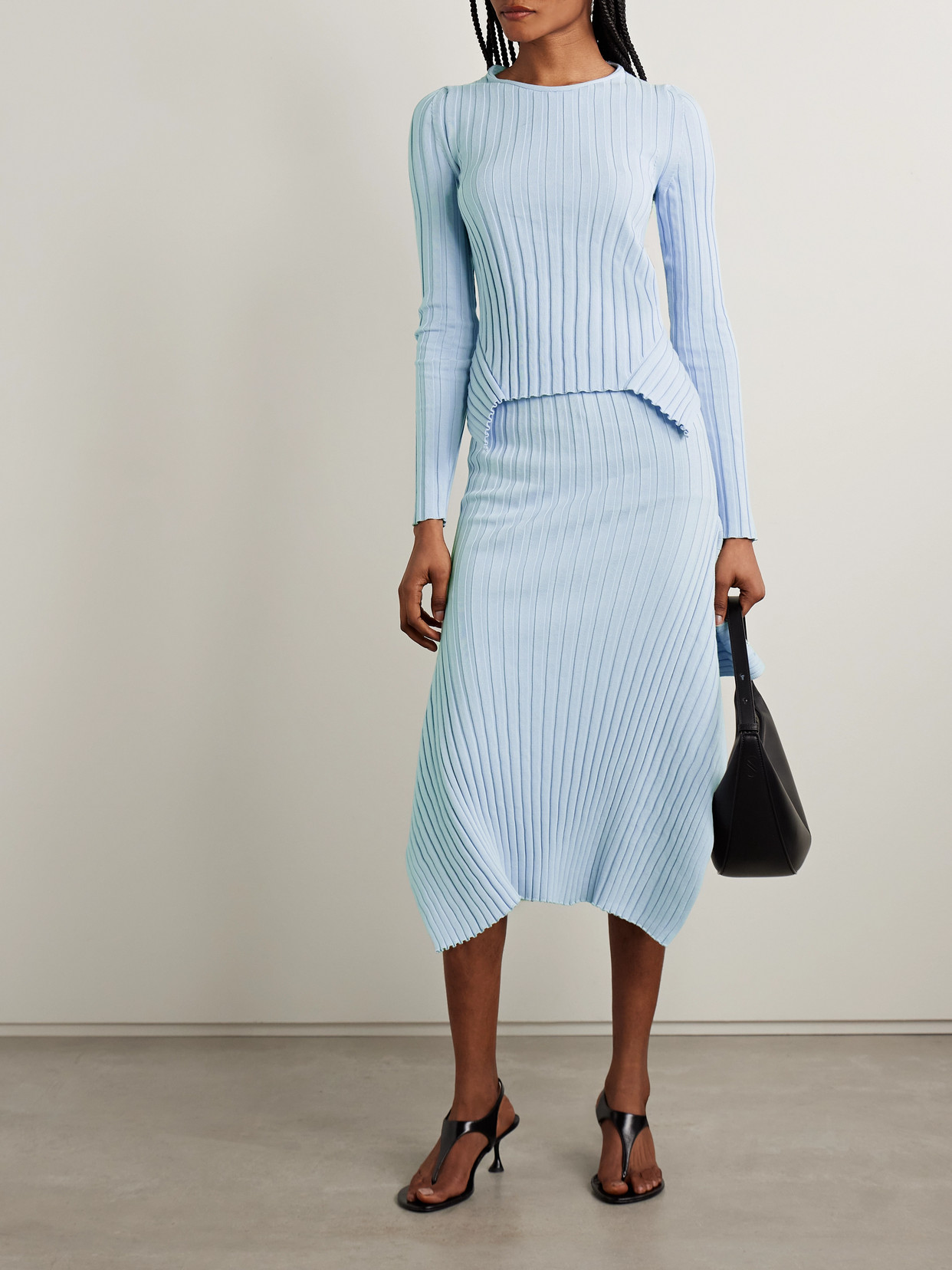 Stella Mccartney Cotton Ribbed Top