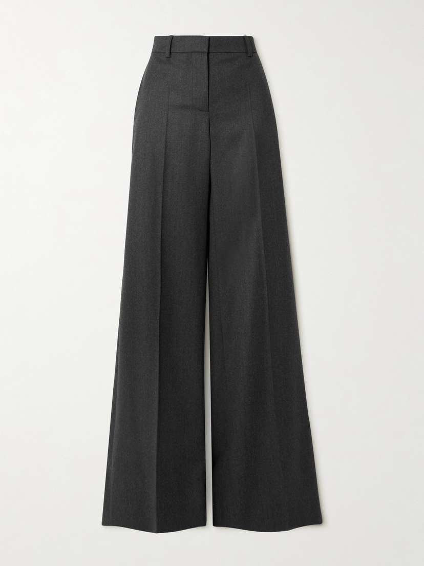 Stella McCartney Wool-felt Flared Pants