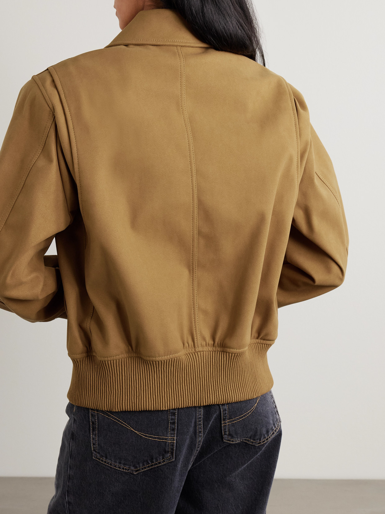 Oversized Bomber Jacket