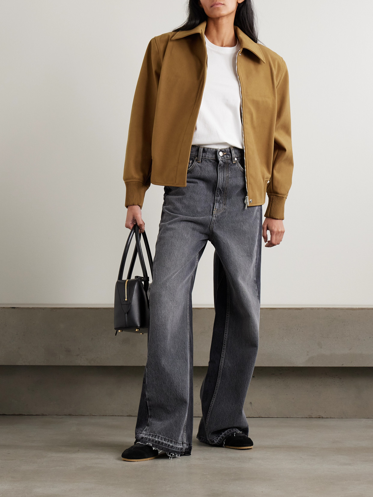 Oversized Bomber Jacket
