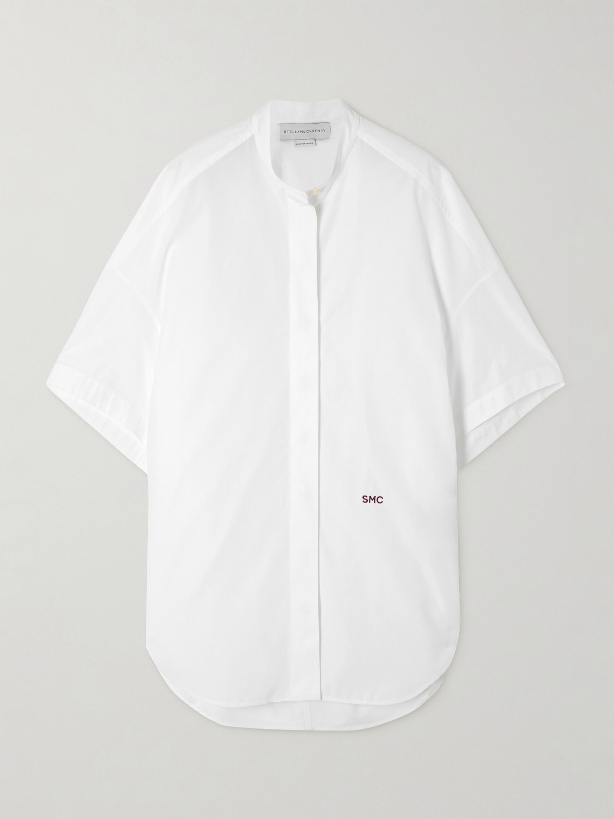 Stella Mccartney Oversized Cotton-poplin Shirt