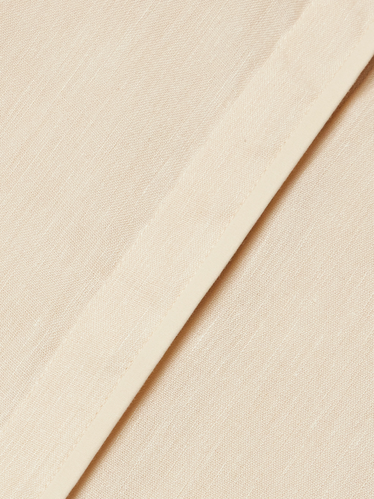 PROENZA SCHOULER WHITE LABEL LATO LINEN-BLEND MIDI WRAP DRESS