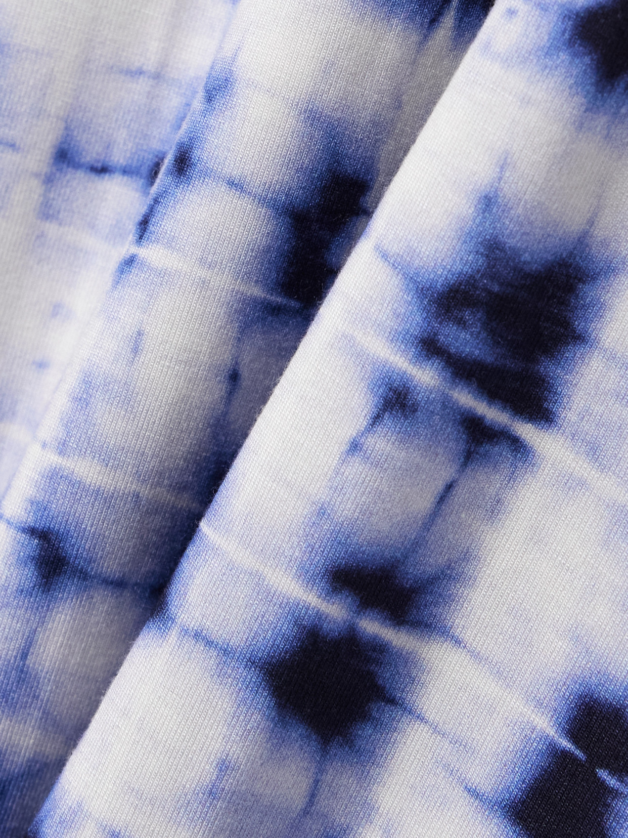 Shop Proenza Schouler White Label Parson Tie-dyed Jersey T-shirt In Blue