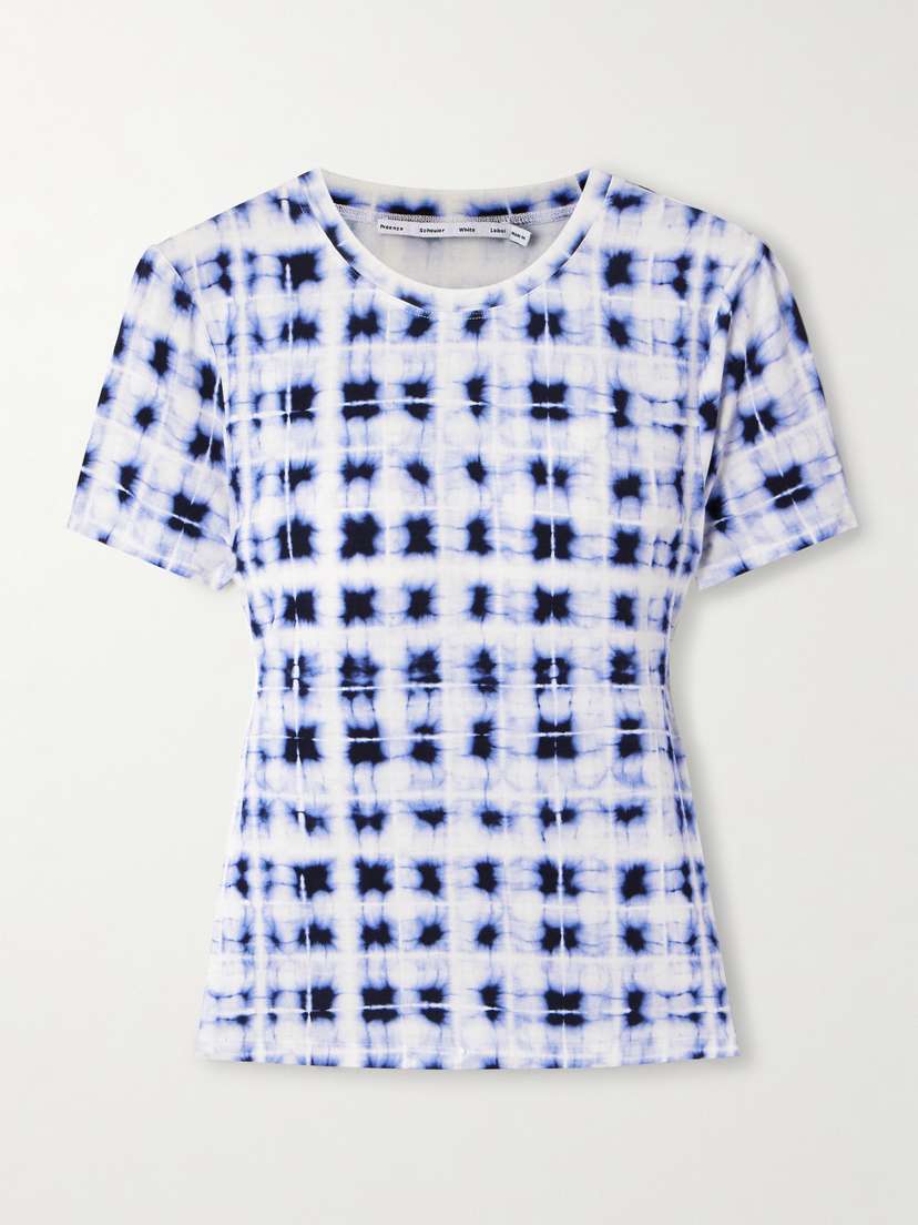 Proenza Schouler White Label Parson Tie-dyed Jersey T-shirt