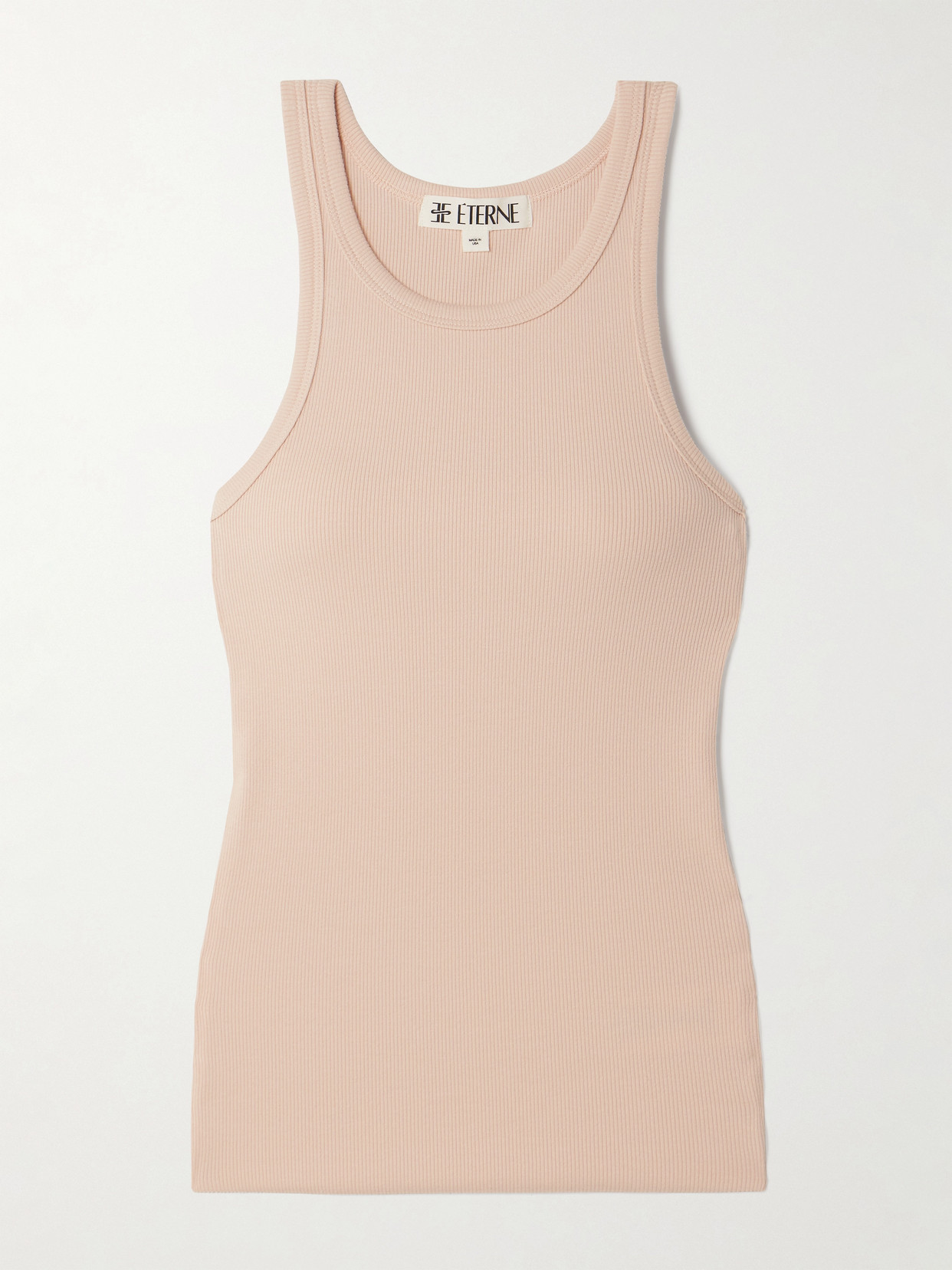 Éterne Ribbed Stretch-jersey Tank