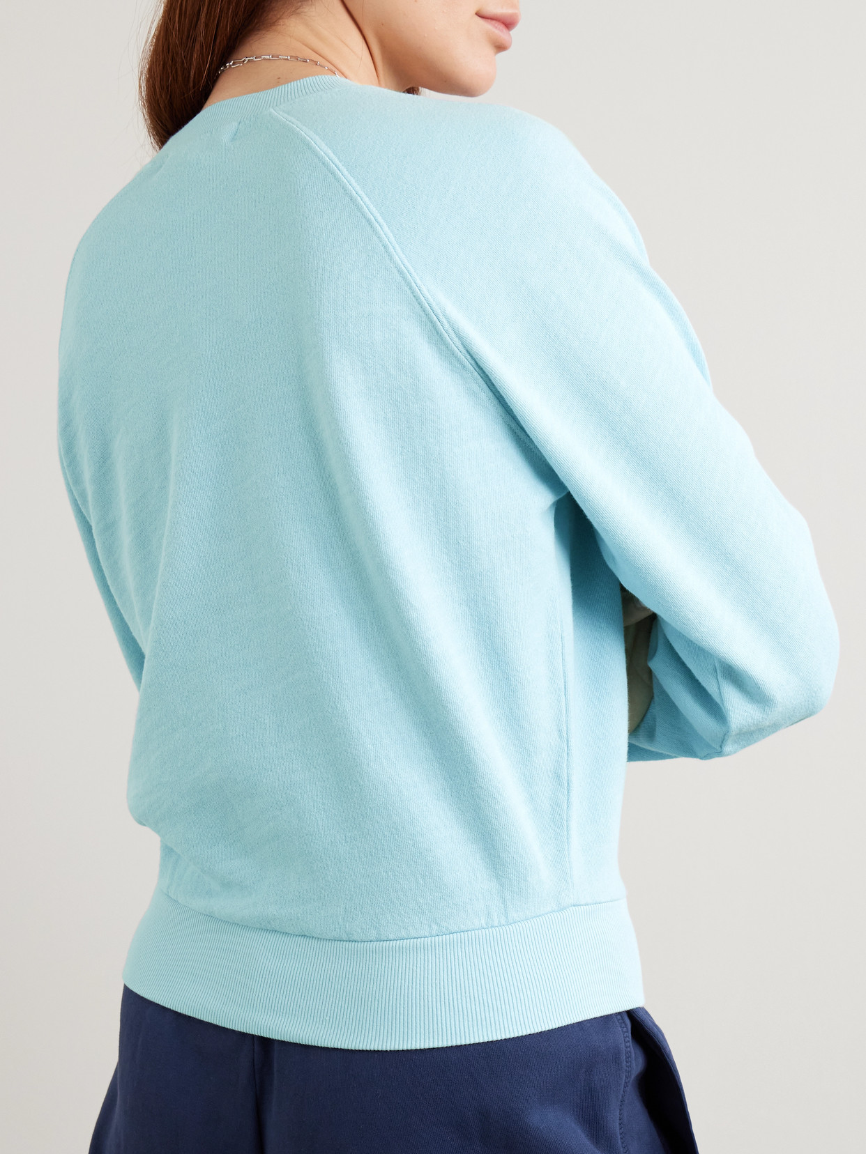 Éterne Sonny Embroidered Cotton-jersey Sweatshirt