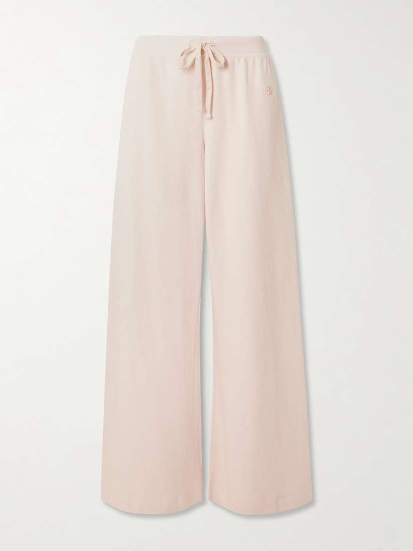 ÉTERNE Cotton-jersey Sweatpants