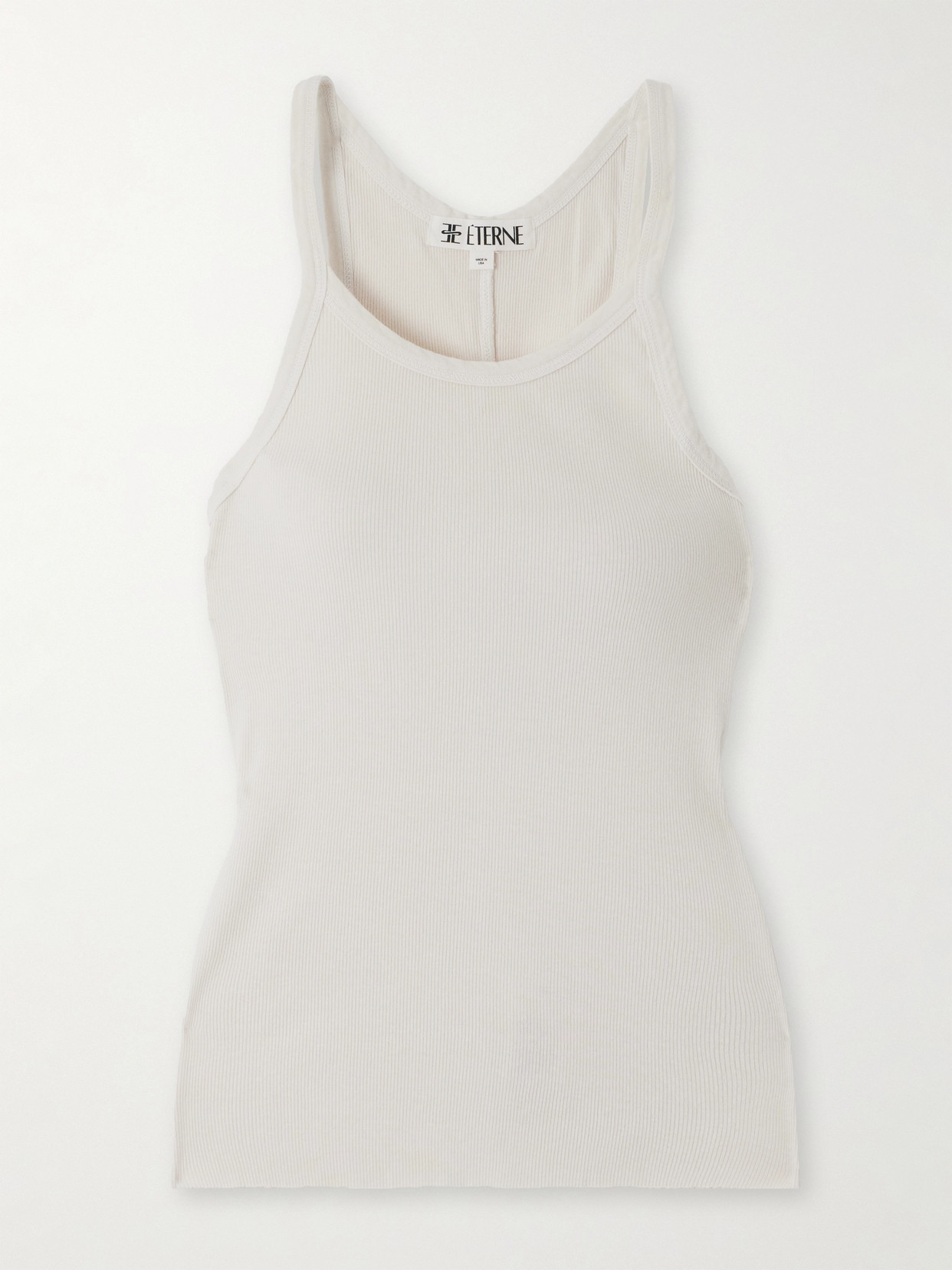 Éterne Ribbed Cotton-jersey Tank