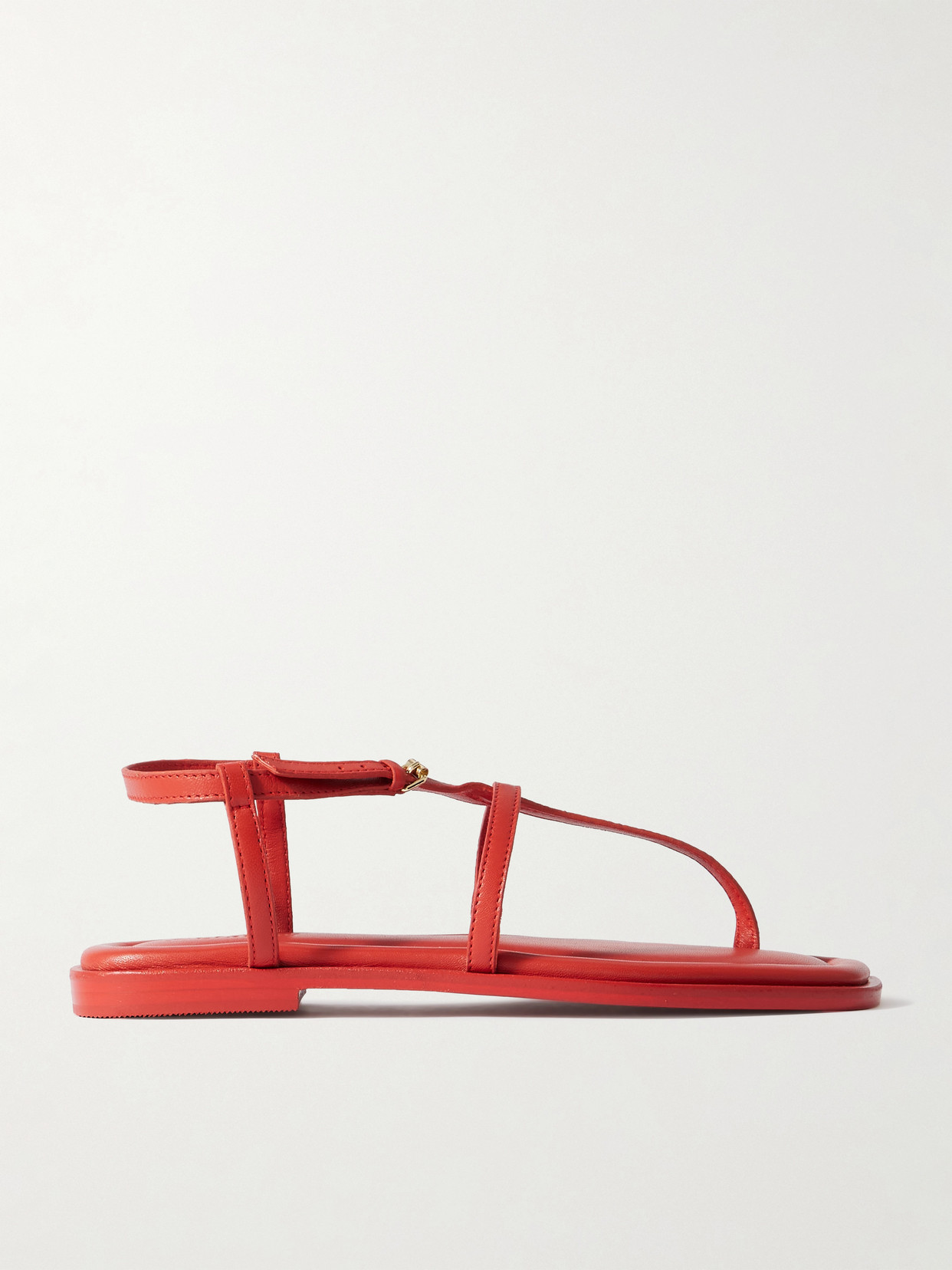 A.emery Remly Leather Sandals In Red