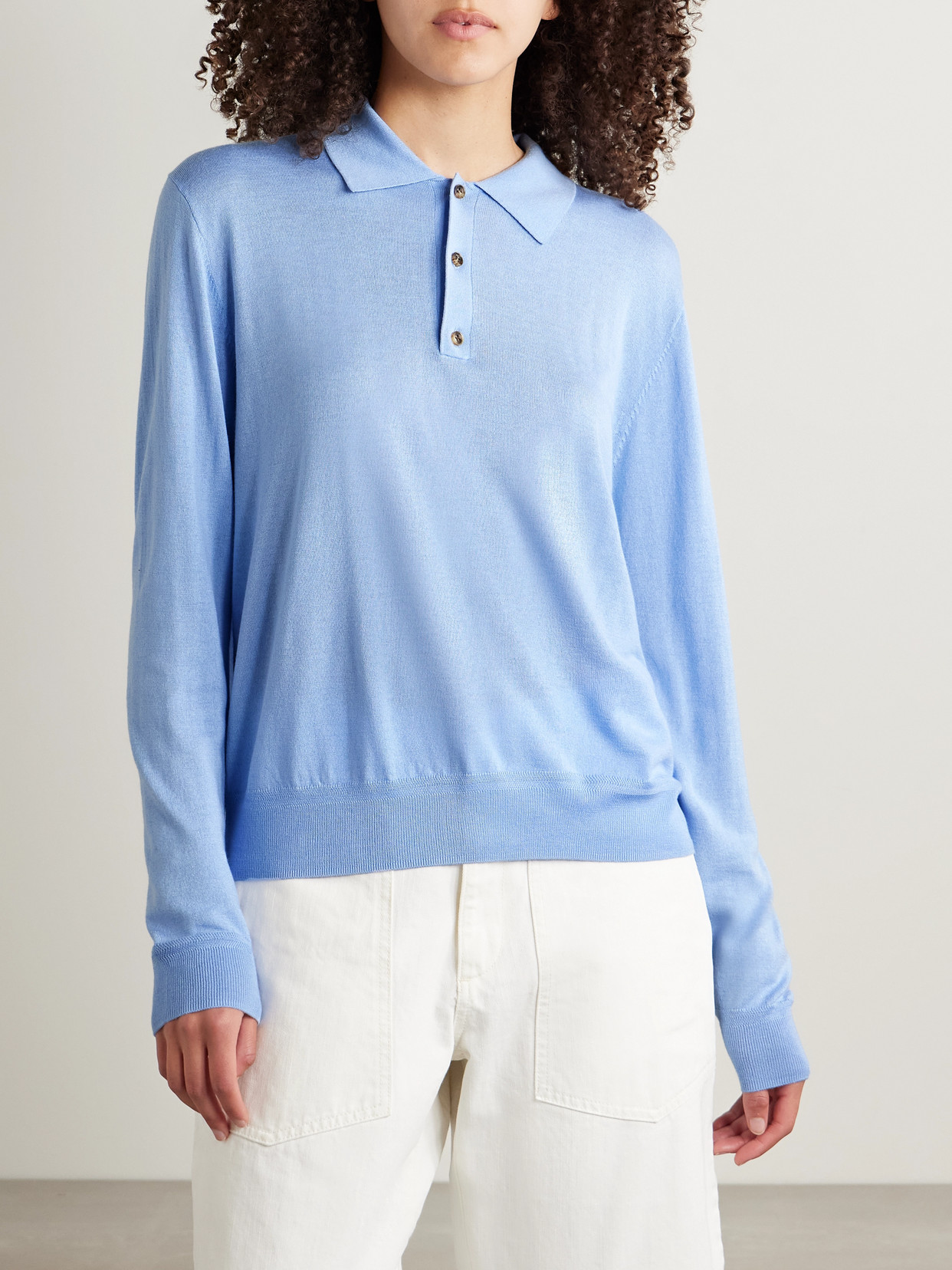 La Ligne Ben Polo In Blue