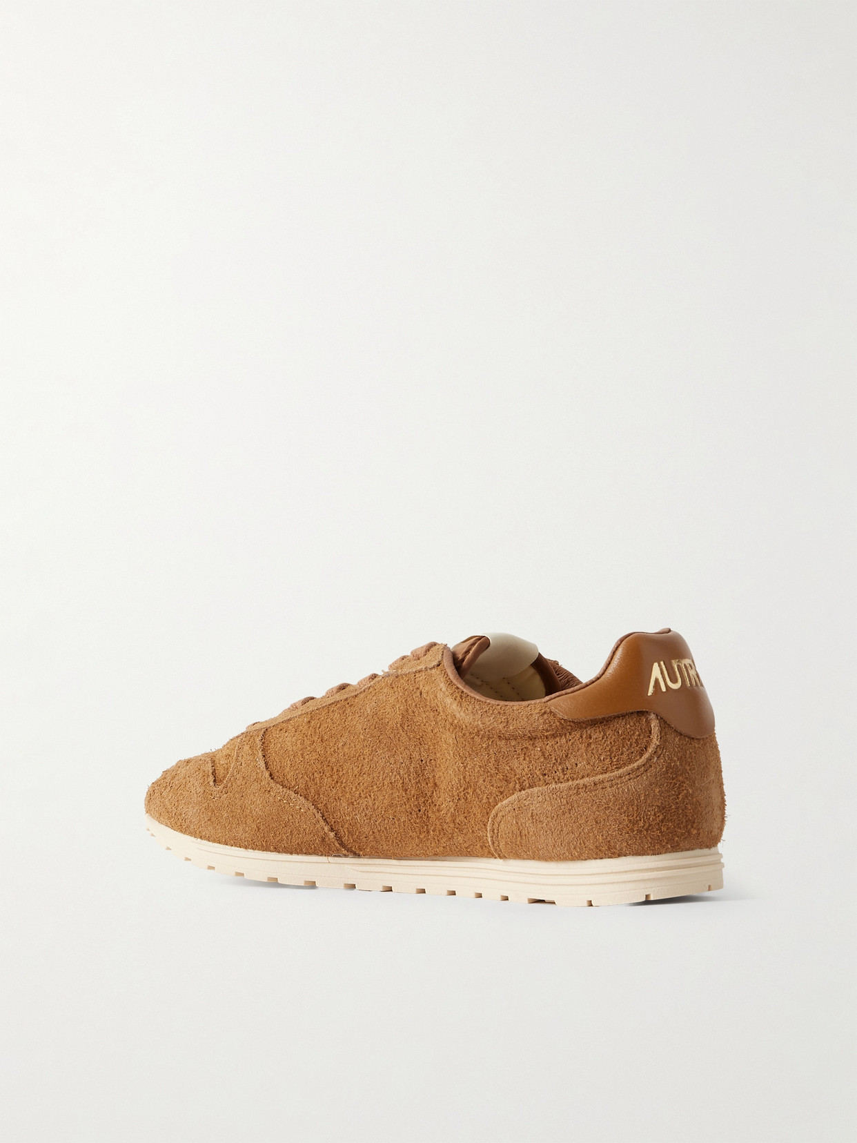 Autry 'windspin Low' Brown Sneaker With Logo On The Side And On The Heel In Brown