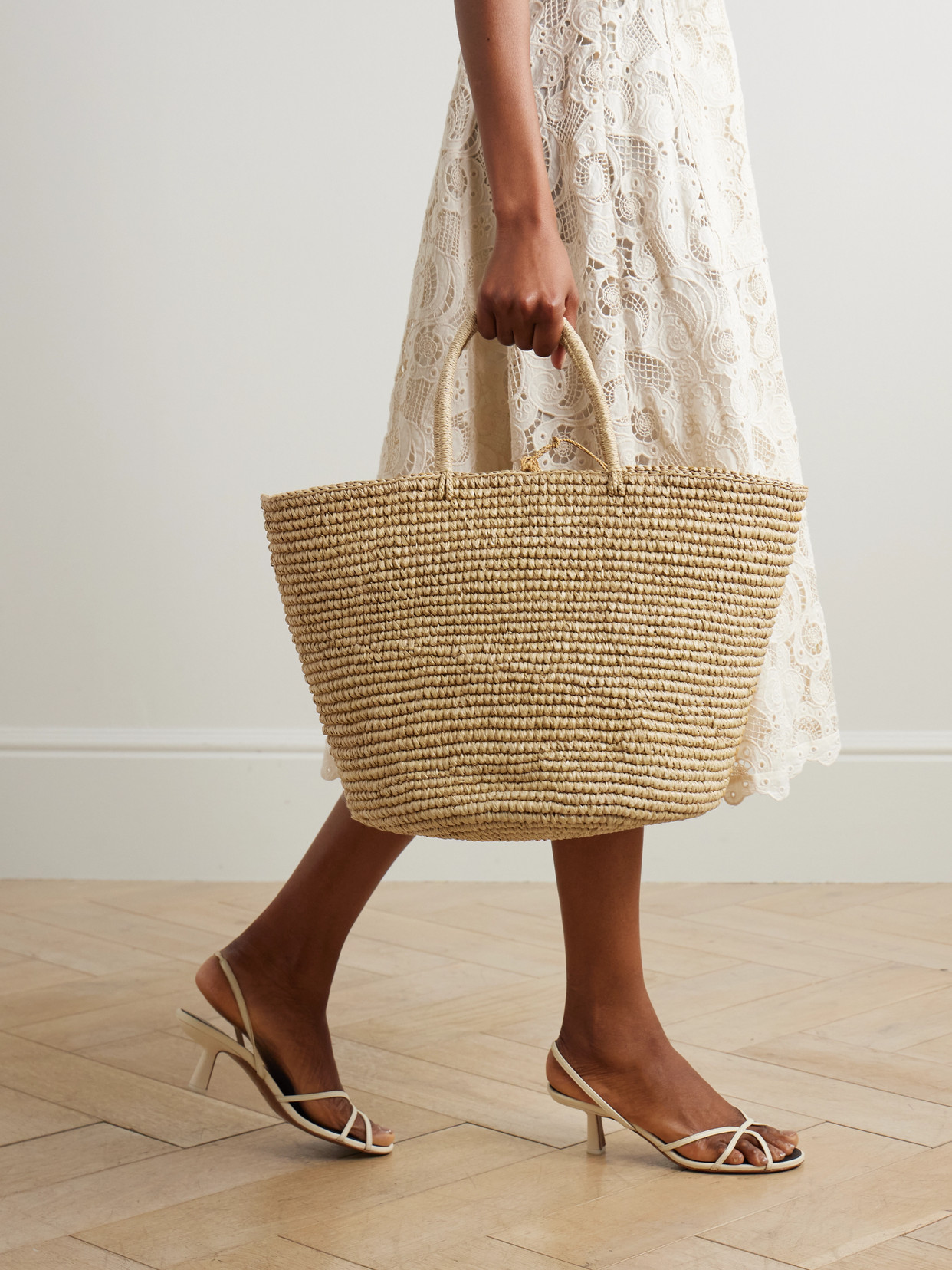 Sensi Studio Large Straw Tote