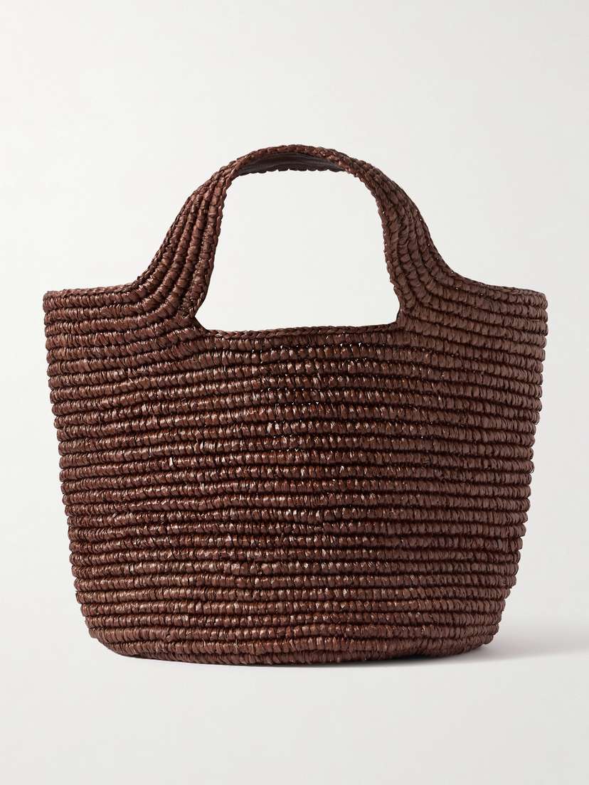 SENSI STUDIO Bolso Playero Woven Raffia Tote