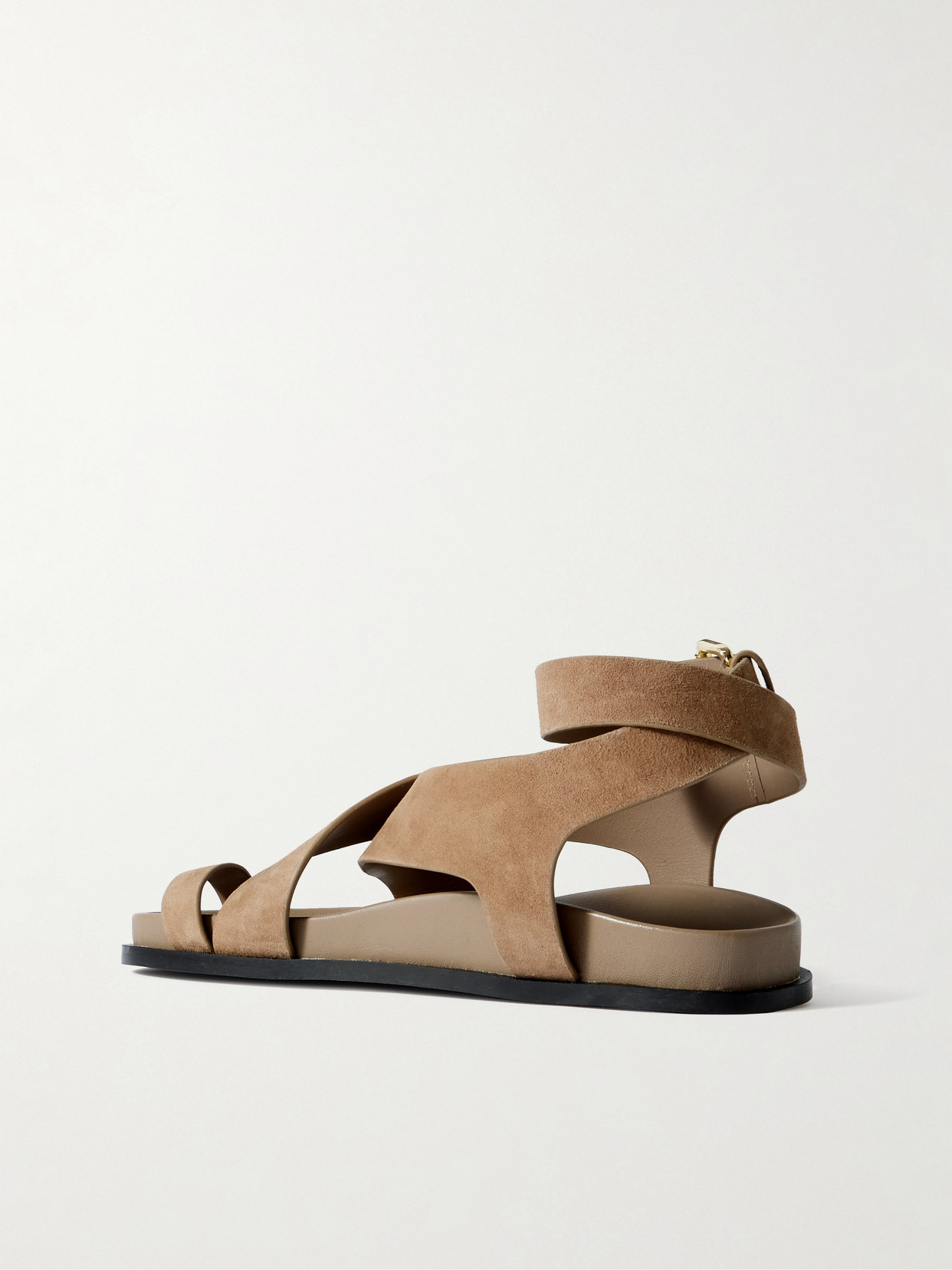 A.emery 20mm Jalen Suede Sandals In Neutrals