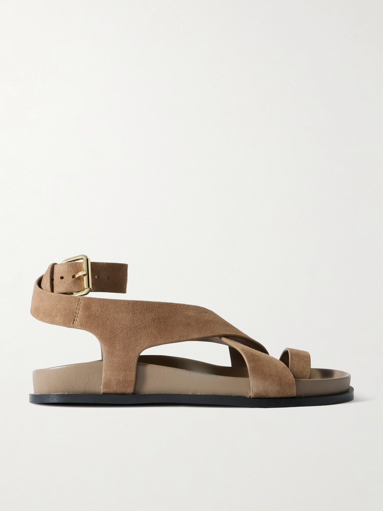 A.emery 20mm Jalen Suede Sandals In Camel